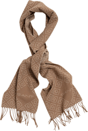 Icon G Wool Scarf - Warm Khaki